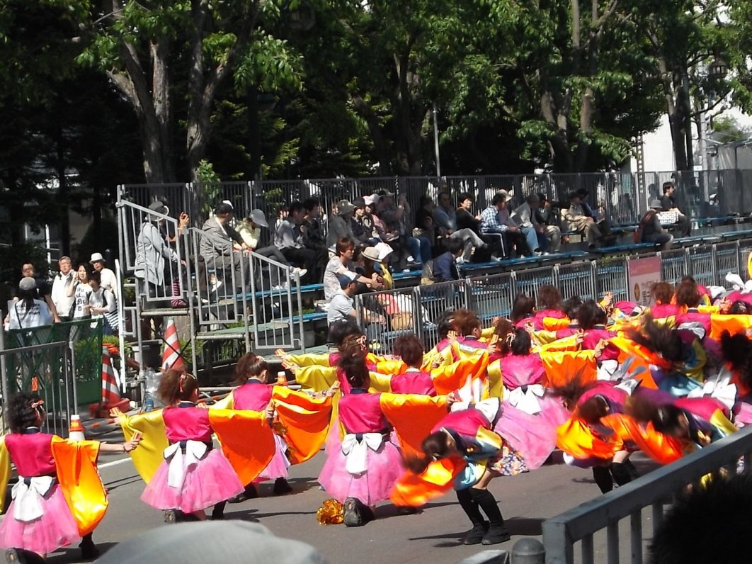Dancers Yosakoi Soran Festival