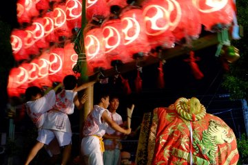 Daigaku Festival at Ikune Shrine